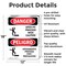Signmission 18 in Height, 12 in Width, Aluminum, Rectangle, Bilingual OS-2PACK-DS-A-1218-VS-1508 - alternate 5